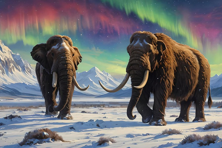 Потрясающие 3D-хромосомы замороженных мамонтов могут помочь их воскресить 