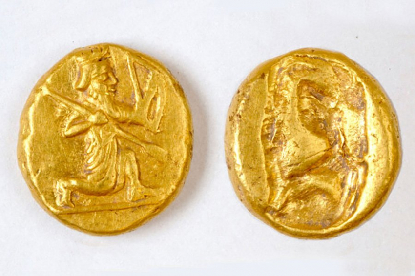 В Турции найден клад с древними персидскими золотыми монетами
