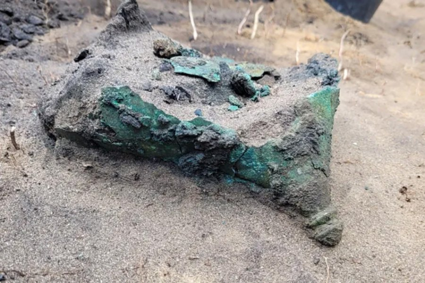 В Польше найден старейший в стране редкий кельтский шлем