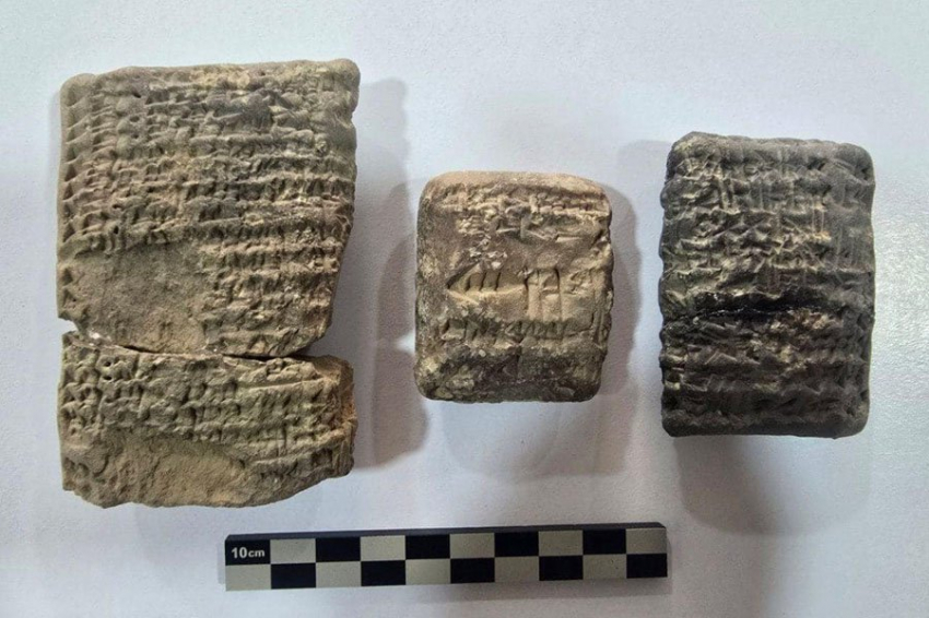 При раскопках Древнего Вавилона обнаружили 478 артефактов