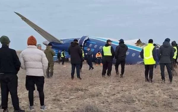 В Казахстане разбился самолёт, летевший из Баку в Грозный